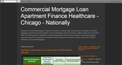 Desktop Screenshot of commercialmortgagelender.blogspot.com