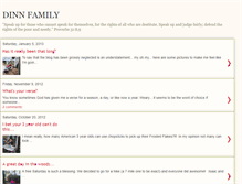 Tablet Screenshot of dinnfamily.blogspot.com