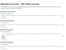 Tablet Screenshot of biblioteca--escolar.blogspot.com