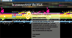 Desktop Screenshot of leconnecteurdufle.blogspot.com