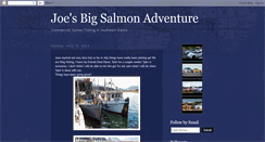 Desktop Screenshot of joesbigsalmonadventure.blogspot.com