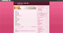 Desktop Screenshot of justelj.blogspot.com