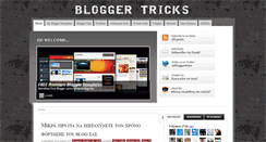 Desktop Screenshot of bloggertrics.blogspot.com