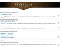 Tablet Screenshot of myvanityhair.blogspot.com