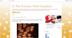 Desktop Screenshot of inthekitchenwithgrandma.blogspot.com