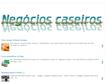 Tablet Screenshot of negocioscaseiros.blogspot.com