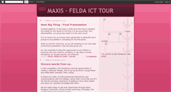 Desktop Screenshot of cqmaxisfeldaicttour.blogspot.com