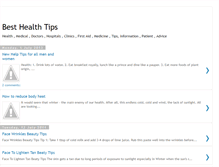 Tablet Screenshot of besthealthtipsforyou.blogspot.com