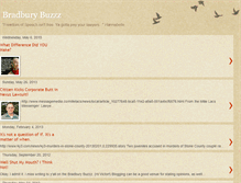 Tablet Screenshot of bradburybuzzz.blogspot.com