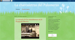 Desktop Screenshot of lacharcaletrasdelpalomeras.blogspot.com