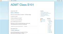 Desktop Screenshot of admts101.blogspot.com