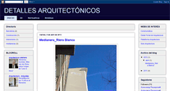 Desktop Screenshot of detallesarquitectonicos.blogspot.com