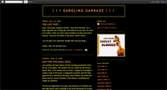 Desktop Screenshot of gargling-garbage.blogspot.com