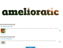 Tablet Screenshot of amelioratic.blogspot.com