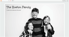 Desktop Screenshot of kdboehmfamily.blogspot.com