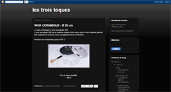 Desktop Screenshot of les-trois-toques.blogspot.com