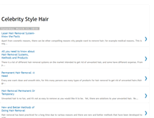 Tablet Screenshot of celebrity-style-hair.blogspot.com