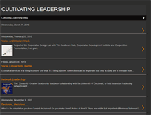 Tablet Screenshot of leadershipcultivation.blogspot.com