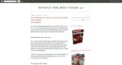 Desktop Screenshot of muscleformenunder40.blogspot.com