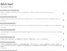 Tablet Screenshot of kelvintkc.blogspot.com