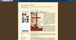 Desktop Screenshot of anauthorsheart.blogspot.com