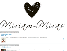 Tablet Screenshot of miriammiras.blogspot.com