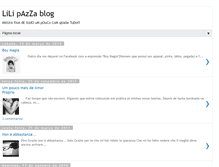 Tablet Screenshot of lilipazzablog.blogspot.com
