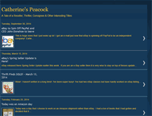 Tablet Screenshot of catherinespeacock.blogspot.com