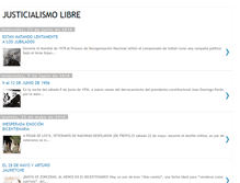 Tablet Screenshot of justicialismolibre.blogspot.com