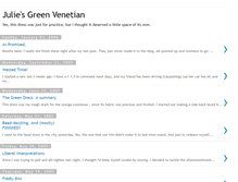 Tablet Screenshot of juliesgreenvenetian.blogspot.com
