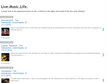 Tablet Screenshot of live-music-life.blogspot.com