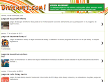 Tablet Screenshot of juegosdiviernet.blogspot.com