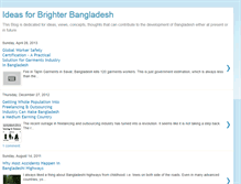 Tablet Screenshot of ideas-4-brighter-bangladesh.blogspot.com