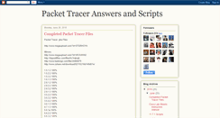 Desktop Screenshot of packettraceranswers.blogspot.com