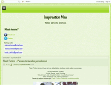 Tablet Screenshot of inspiraationmaa.blogspot.com