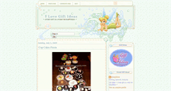 Desktop Screenshot of ilovegiftideas.blogspot.com