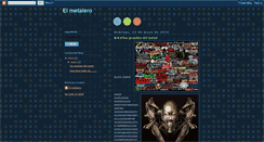 Desktop Screenshot of elmetalero158.blogspot.com