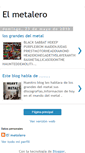 Mobile Screenshot of elmetalero158.blogspot.com