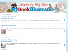 Tablet Screenshot of mybookillustrator.blogspot.com