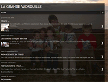 Tablet Screenshot of lagrandevadrouilleambro.blogspot.com