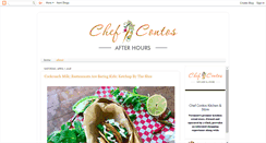 Desktop Screenshot of chefcontos.blogspot.com