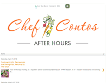 Tablet Screenshot of chefcontos.blogspot.com