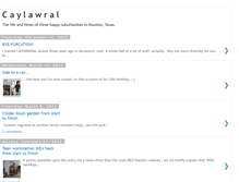 Tablet Screenshot of caylawral.blogspot.com