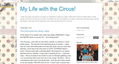 Desktop Screenshot of lifewiththecircus.blogspot.com