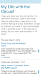 Mobile Screenshot of lifewiththecircus.blogspot.com