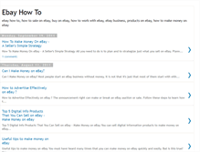 Tablet Screenshot of ebayhow.blogspot.com