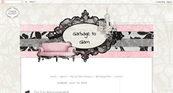 Desktop Screenshot of garbagetoglam.blogspot.com