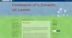 Desktop Screenshot of domestichitwoman.blogspot.com