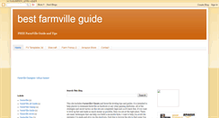 Desktop Screenshot of best-farmvilleguide.blogspot.com