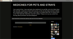 Desktop Screenshot of animalmedicines.blogspot.com